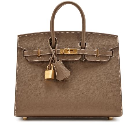 birkin 25 epsom etoupe